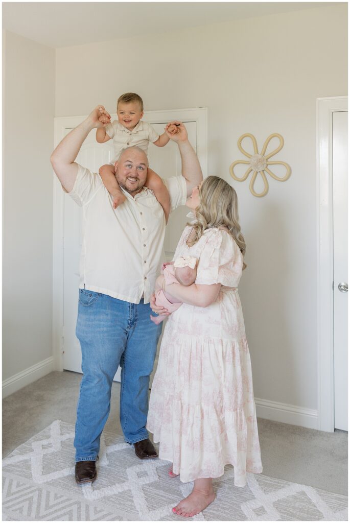 "Newborn baby sleeping peacefully on a soft white blanket."
Jordan Rivera Photography lifestyle newborn session in Houston home, capturing parents cuddling their baby in natural light."

"Authentic family moments during an in-home newborn lifestyle session by Jordan Rivera Photography in Houston."

"New parents lovingly holding their newborn in cozy home setting, photographed by Jordan Rivera Photography."

"Candid Houston lifestyle newborn photography by Jordan Rivera Photography, showing family connection and warmth."

"Natural light lifestyle newborn portraits by Jordan Rivera Photography, capturing intimate family moments at home in Houston."
"Close-up of a swaddled newborn baby with eyes closed."

"Newborn lying in a wicker basket with a knitted blanket."

"Baby girl wearing a pink headband, sleeping on her stomach."

"Father holding newborn gently against his chest."

"Newborn twins wrapped in matching blankets, sleeping side by side."

"Black and white photo of a newborn holding a parent's finger."

"Newborn baby yawning while lying in a cozy, neutral-toned setting."
"Big brother gently kissing newborn sibling on the forehead as parents look on smiling."

"Family of four sitting on a bed, with the big brother holding the newborn baby in his lap."

"Parents cuddling their newborn while big brother sits beside them, smiling at the baby."

"Big brother lying next to his newborn sibling on a cozy blanket during a family photo shoot."

"Mother holding newborn baby while big brother stands beside her with his arm around her shoulder."

"Father cradling newborn in his arms while big brother peeks over to look at the baby."

"Black and white photo of big brother holding newborn, surrounded by loving parents."