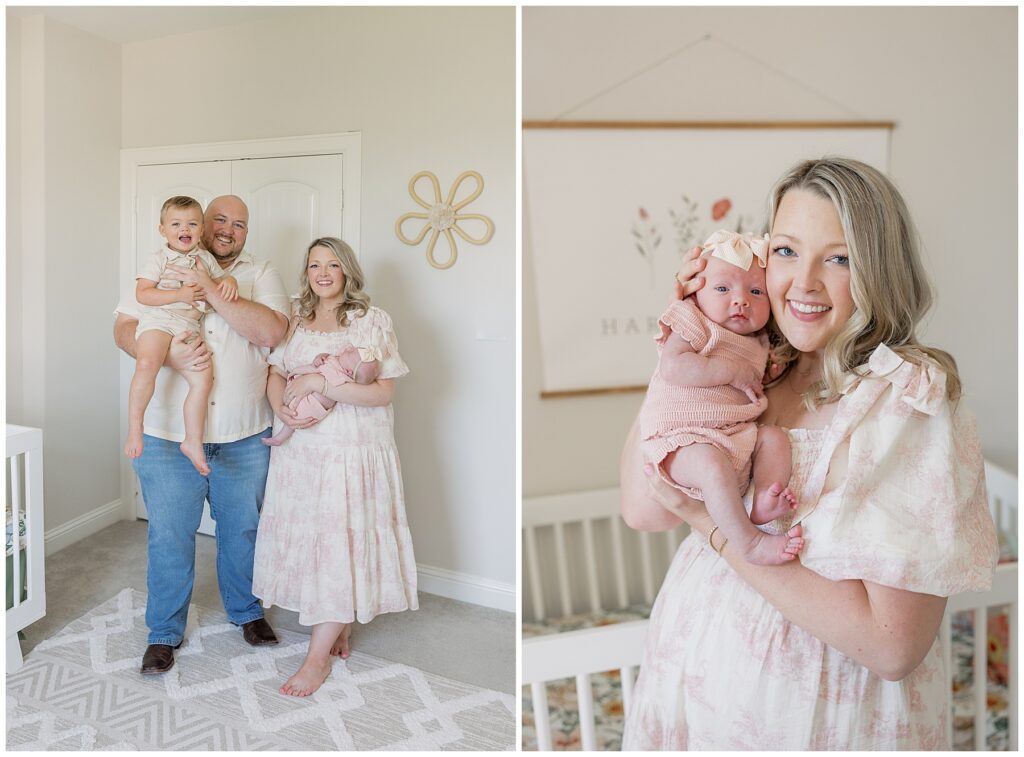 "Newborn baby sleeping peacefully on a soft white blanket."
Jordan Rivera Photography lifestyle newborn session in Houston home, capturing parents cuddling their baby in natural light."

"Authentic family moments during an in-home newborn lifestyle session by Jordan Rivera Photography in Houston."

"New parents lovingly holding their newborn in cozy home setting, photographed by Jordan Rivera Photography."

"Candid Houston lifestyle newborn photography by Jordan Rivera Photography, showing family connection and warmth."

"Natural light lifestyle newborn portraits by Jordan Rivera Photography, capturing intimate family moments at home in Houston."
"Close-up of a swaddled newborn baby with eyes closed."

"Newborn lying in a wicker basket with a knitted blanket."

"Baby girl wearing a pink headband, sleeping on her stomach."

"Father holding newborn gently against his chest."

"Newborn twins wrapped in matching blankets, sleeping side by side."

"Black and white photo of a newborn holding a parent's finger."

"Newborn baby yawning while lying in a cozy, neutral-toned setting."
"Big brother gently kissing newborn sibling on the forehead as parents look on smiling."

"Family of four sitting on a bed, with the big brother holding the newborn baby in his lap."

"Parents cuddling their newborn while big brother sits beside them, smiling at the baby."

"Big brother lying next to his newborn sibling on a cozy blanket during a family photo shoot."

"Mother holding newborn baby while big brother stands beside her with his arm around her shoulder."

"Father cradling newborn in his arms while big brother peeks over to look at the baby."

"Black and white photo of big brother holding newborn, surrounded by loving parents."